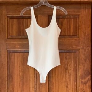 Stella Luce Off White Tank-Style Body Suit S